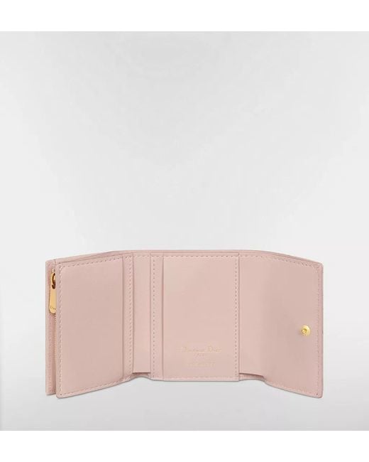Dior Pink Caro Hibiscus Wallet