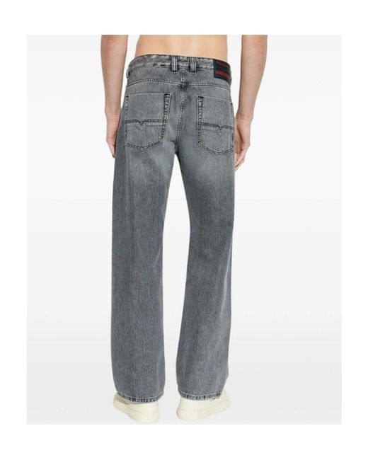 DIESEL Gray 1980 D-Eeper L32 Jeans for men