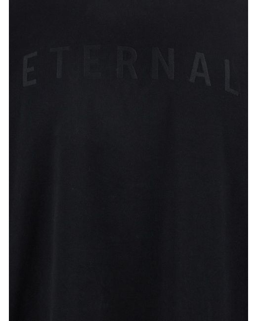 Fear Of God Blue Eternal Printed Crewneck T-Shirt for men