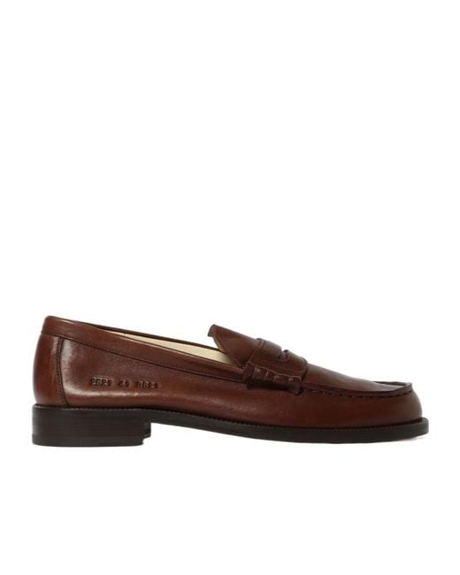 Common Projects Brown Round Toe Loafers for men