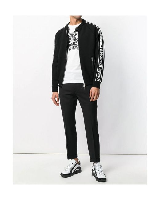DSquared² Black Casual Pants for men
