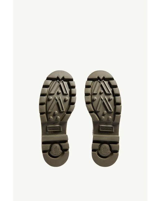 Moncler Green Kickstream High Rain Boots
