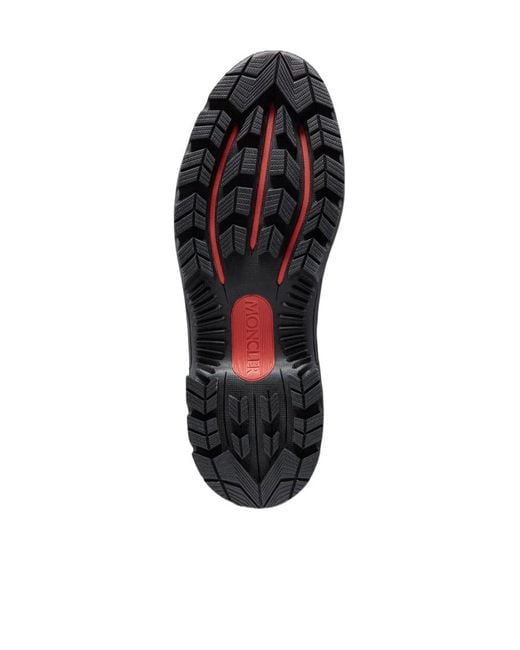 Moncler Black Larue Ankle Chelsea Boots for men