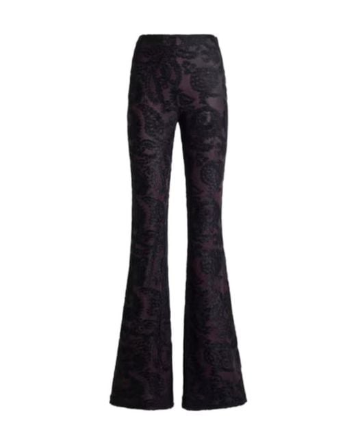 Etro Blue Flared Trousers