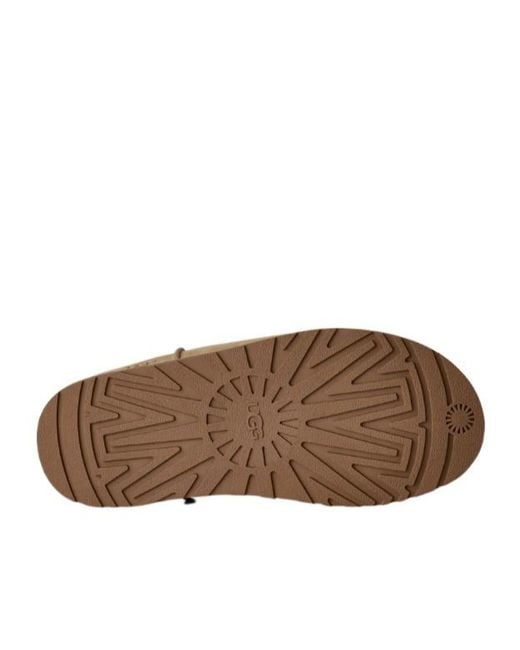 Ugg Brown Otzo Round-Toe Clogs