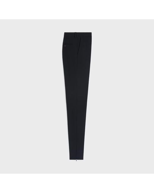 Céline Black Slim Trousers