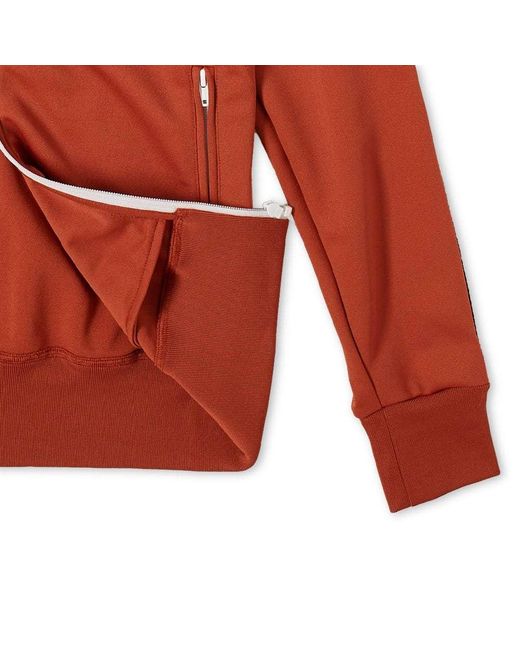 Palm Angels Red X Missoni Sport Logo Print Track Top for men
