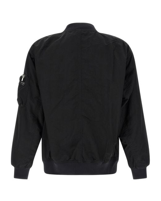 Tatras Black Tomori Zip Bomber Jacket for men