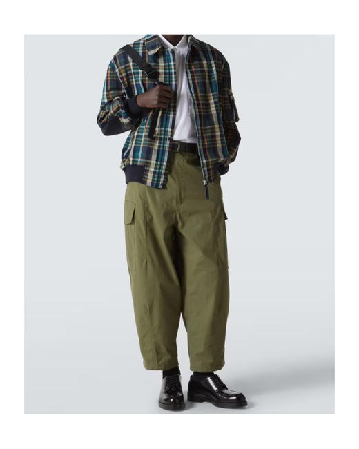 Comme des Garçons Blue Long-Sleeved Casual Jacket for men