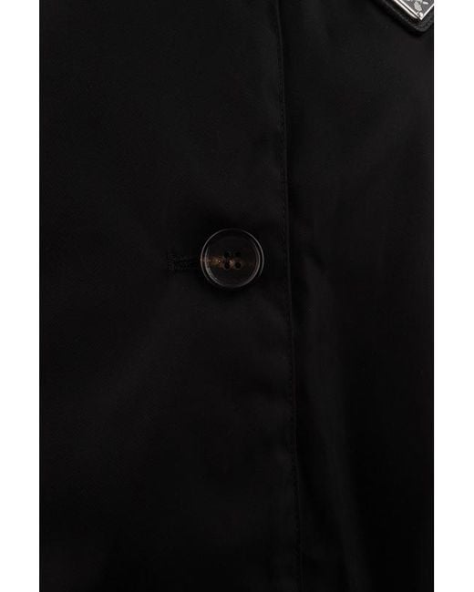 Prada Black Long-Sleeve Casual Jacket
