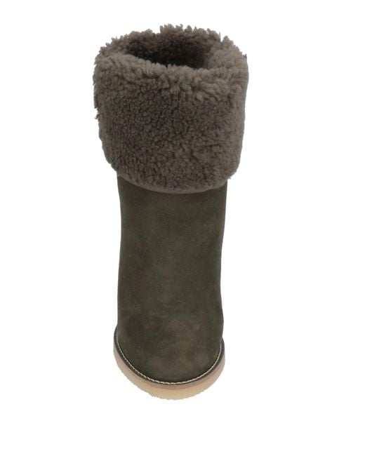 Isabel Marant Green Ankle Boots
