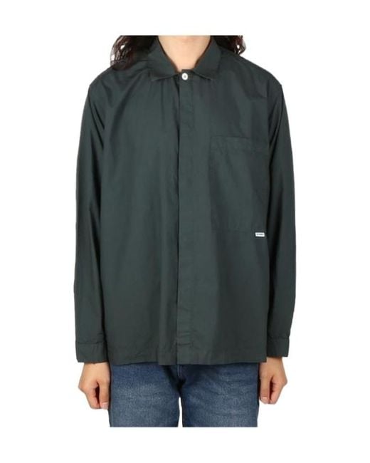 Sunnei Green Long Sleeve Shirt for men