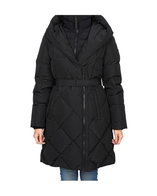 Mackage Black Long-Sleeved Down Jacket