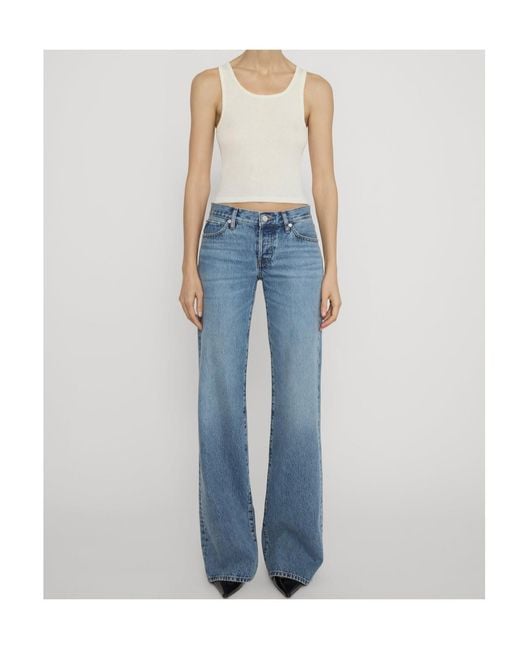 FRAME Blue 'The' Jeans