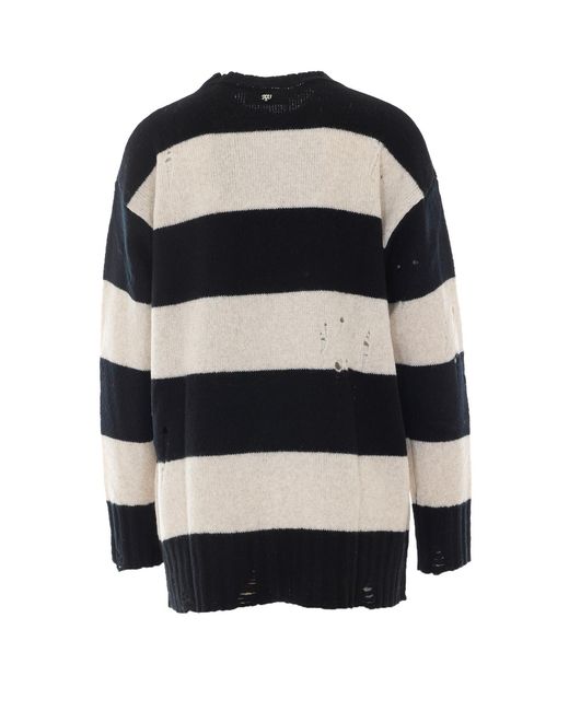 Aniye By Black Striped Sweater