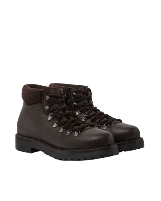 Loro Piana Brown New Laax Walk Ankle Boot for men