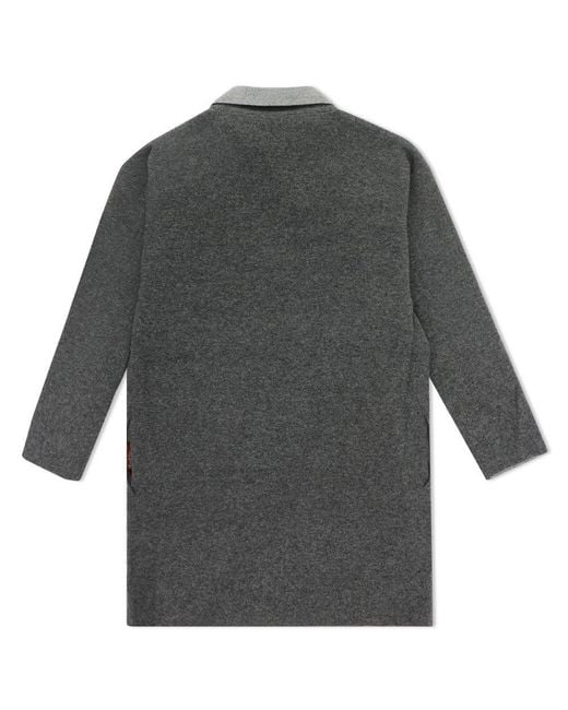 Max Mara Gray Studio Belted Knitted Cardigan