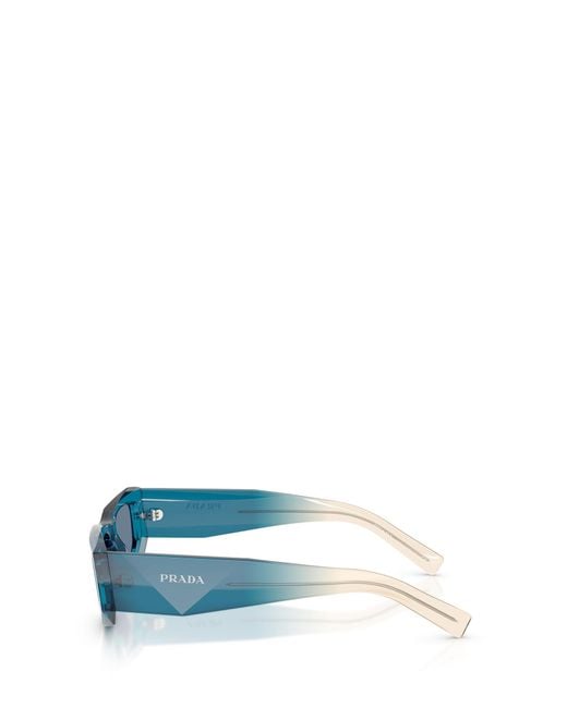 Prada Blue Eyewear Cat-Eye Sunglasses for men