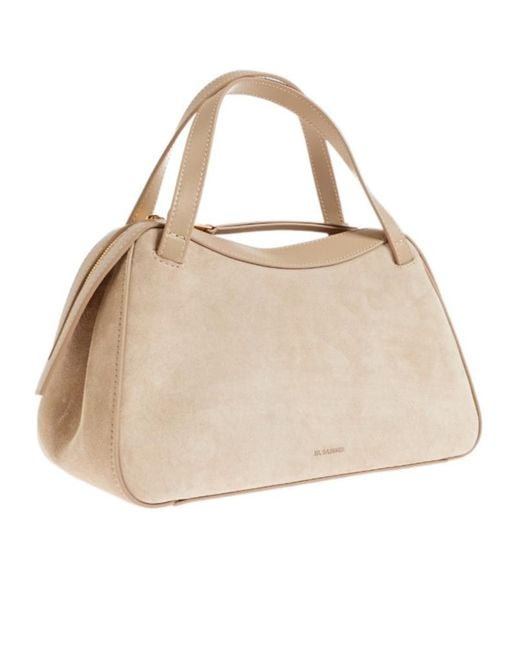 Jil Sander Natural Dune Small Shoulder Bag