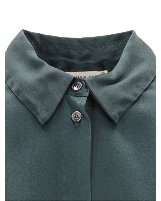 Forte_forte Blue Long-Sleeved Shirt