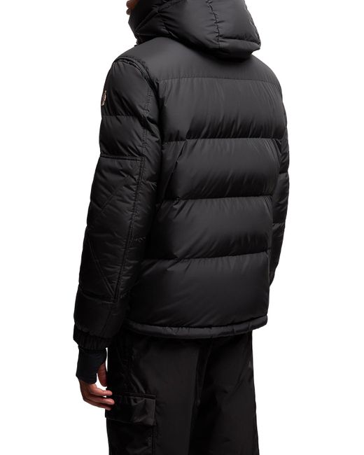Moncler Black Grenoble Kasanka High Neck Jacket for men