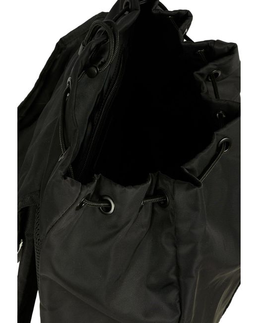 DSquared² Black Logo-Print Backpack
