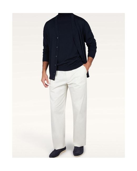 Paul & Shark Blue Turtleneck Sweater for men