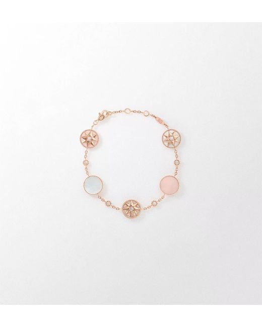 Dior White Rose Des Vents Bracelet
