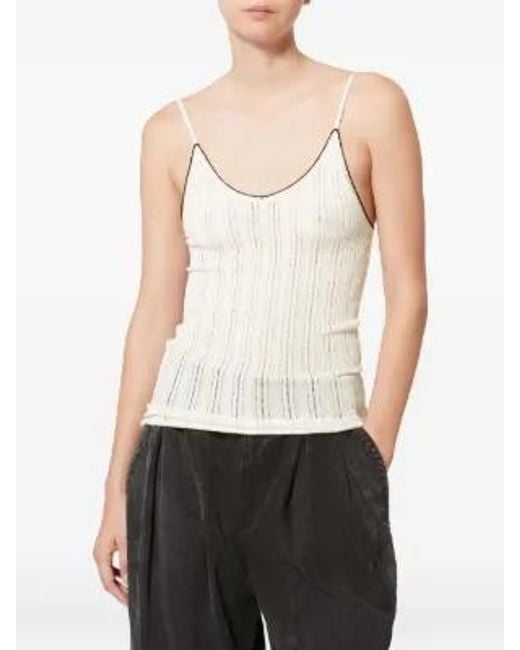 Isabel Marant Natural Knitted Tank Top India