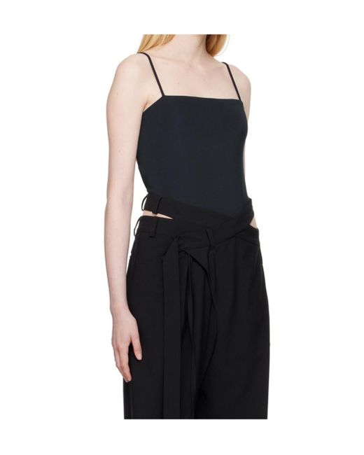 Jade Cropper Black Open Back Bodysuit