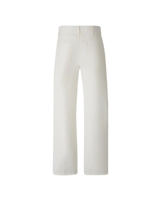 Pt Pantaloni White Belt Loop Jeans for men