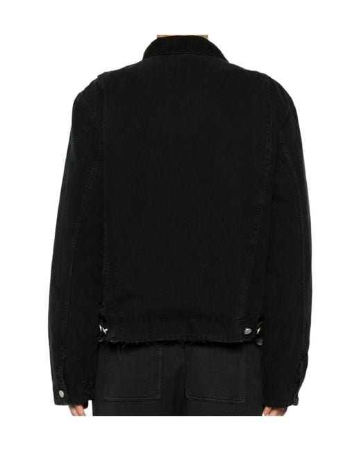 Represent Black Long-Sleeve Casual Jacket for men