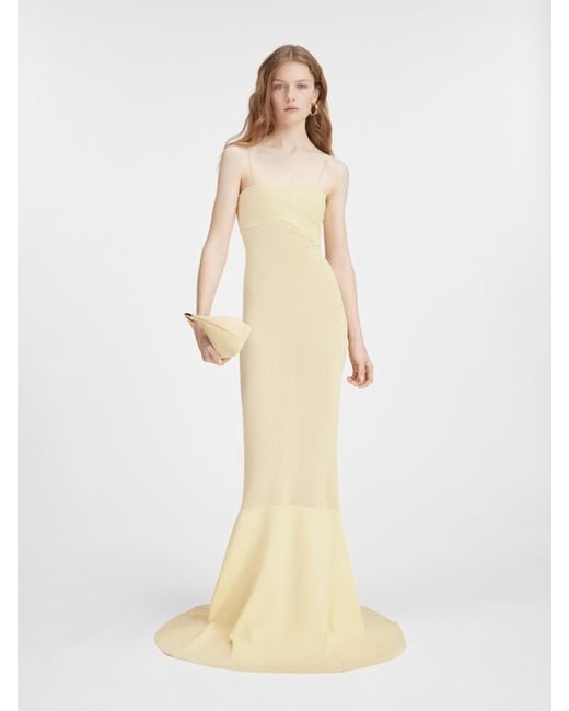 Jacquemus White Strapped Maxi Dress