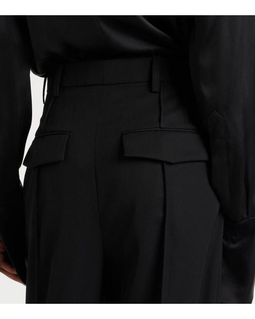 Wardrobe NYC Black Wide-Leg Casual Pants