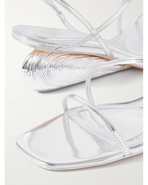 Jonathan Simkhai White 75Mm Bridget Shell-Motif Sandals