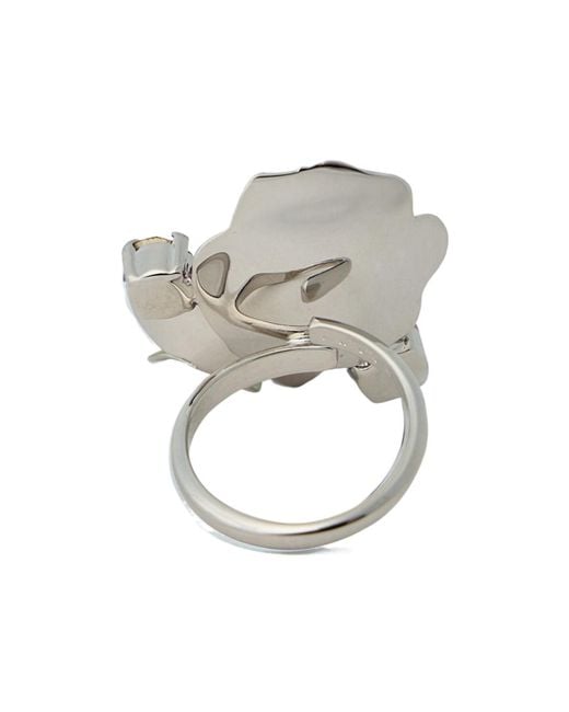 Marni Purple Flower Ring