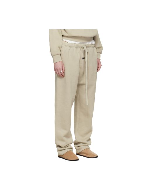 Fear Of God Natural Emblem Patch Tracksuit Pants