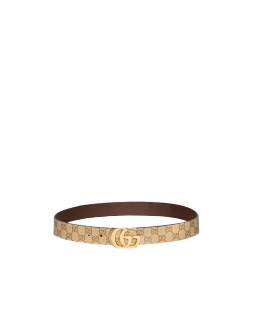 Gucci Multicolor Gg Marmont Reversible Belt for men