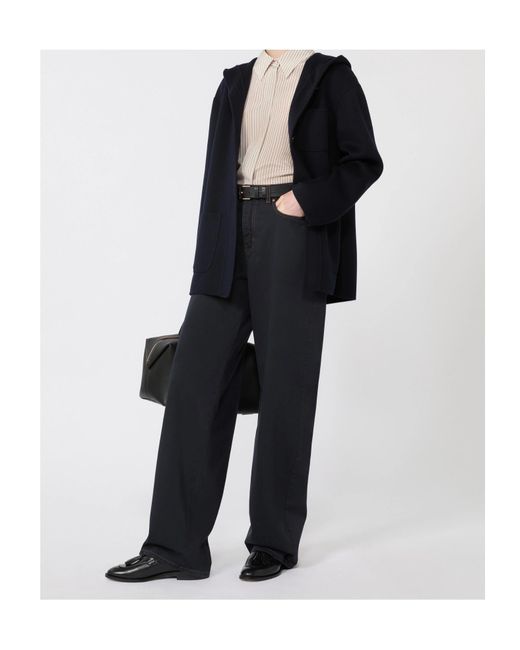 Max Mara Blue Studio Fatuo Straight Leg Trousers