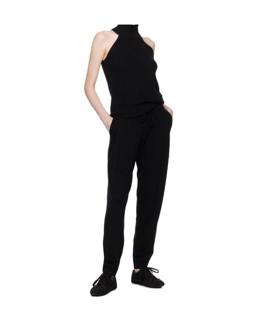 Lisa Yang Black Jo Knitted Pants