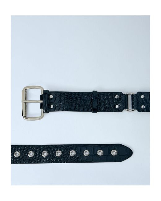 Vivienne Westwood White Bondage Buckle Belt