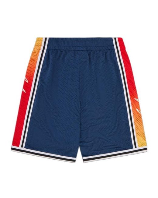 ICECREAM Blue Running Dog Basketball Shorts for men