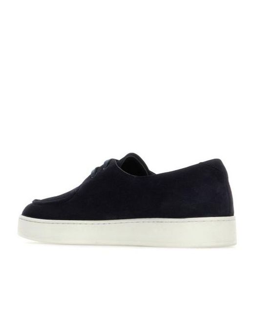 Church's Blue Round-Headed Love Shoes for men