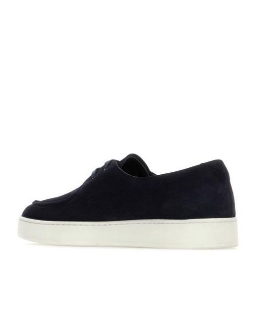 Church's Blue Round-Headed Love Shoes for men