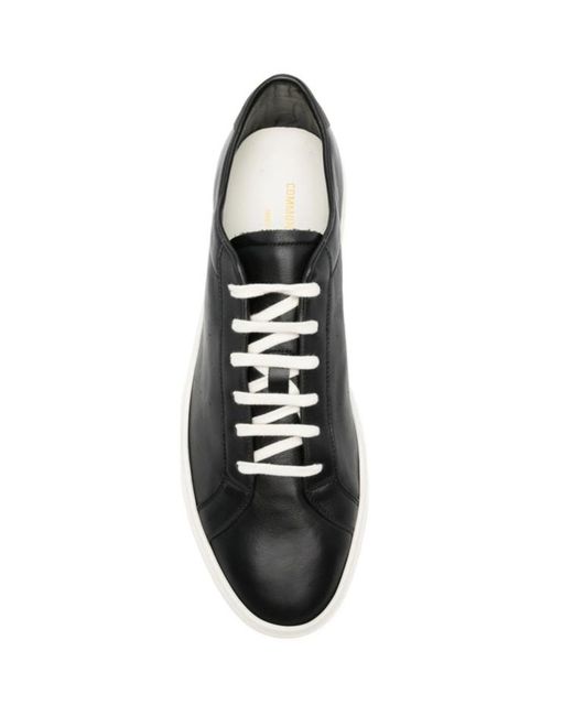 Common Projects Black Round-Toe Low-Top Sneakers for men