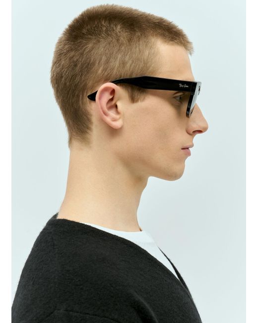 Ray-Ban Green Logo Sunglasses for men