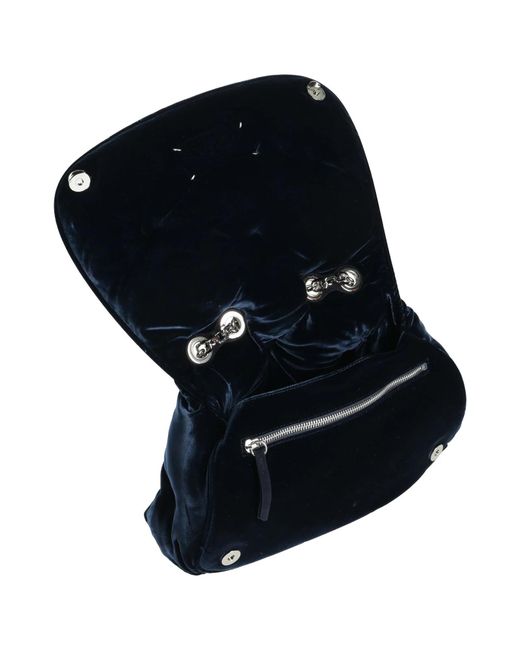 Maison Margiela Black Large Velvet Crossbody Bag
