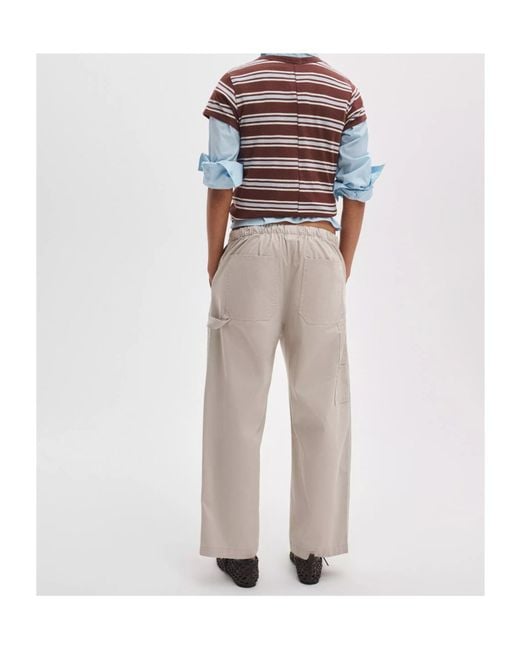 Rag & Bone Natural Drawstring Casual Pants