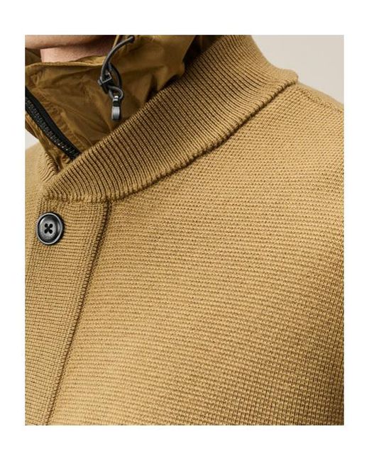 C P Company Green Reversible Buttoned Jacket for men
