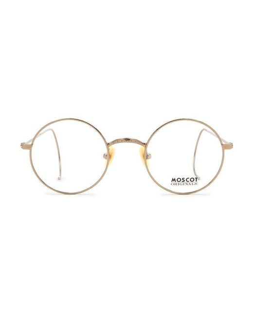 Moscot Metallic Hamish Glasses for men
